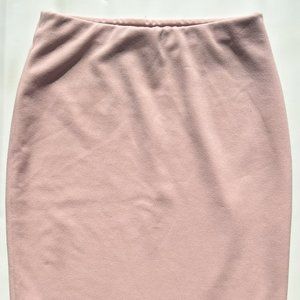 LE CHÂTEAU Pink Pencil Skirt - XS women's midi skirt